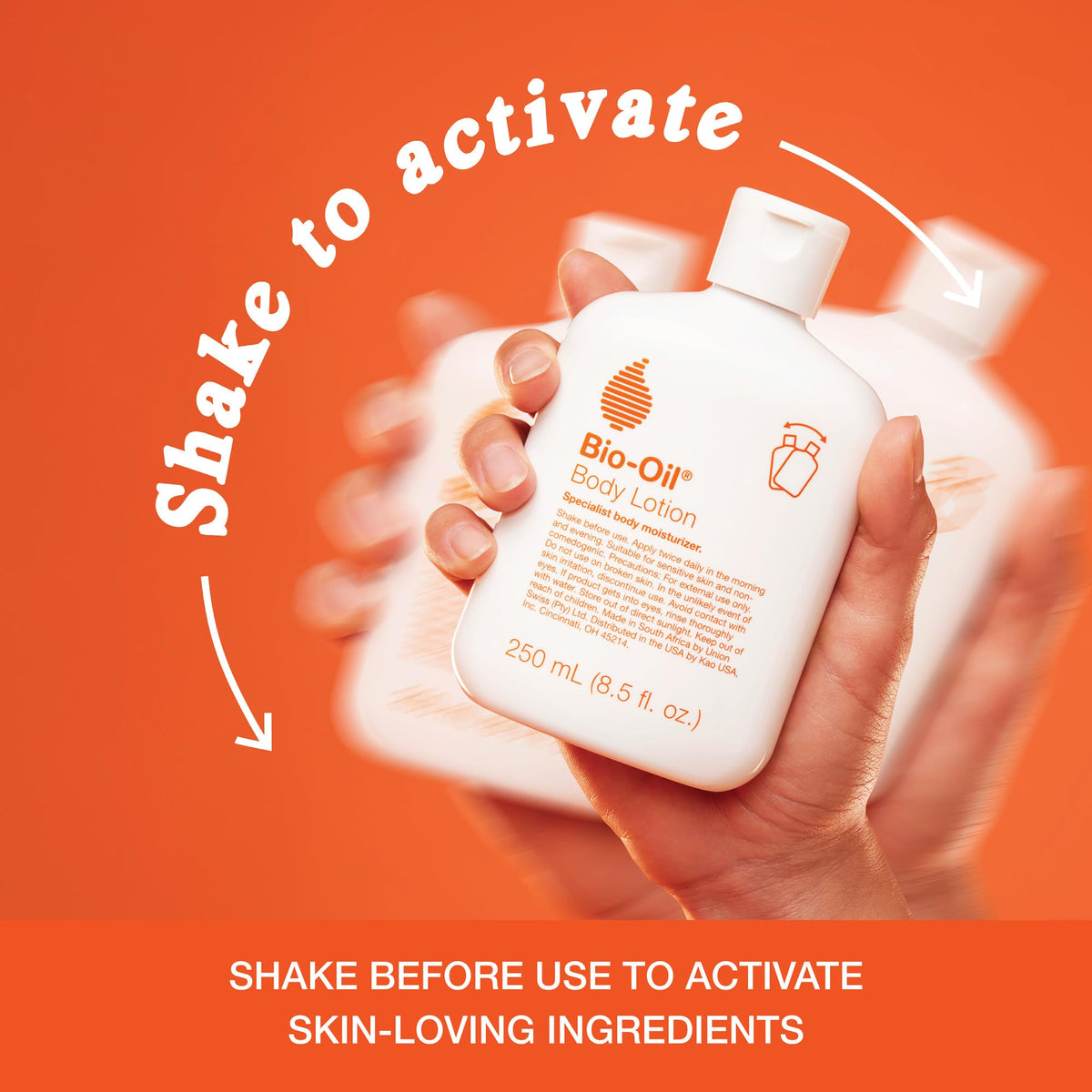 Bio-Oil key ingredients flatlay displaying nourishing oil blend benefit
