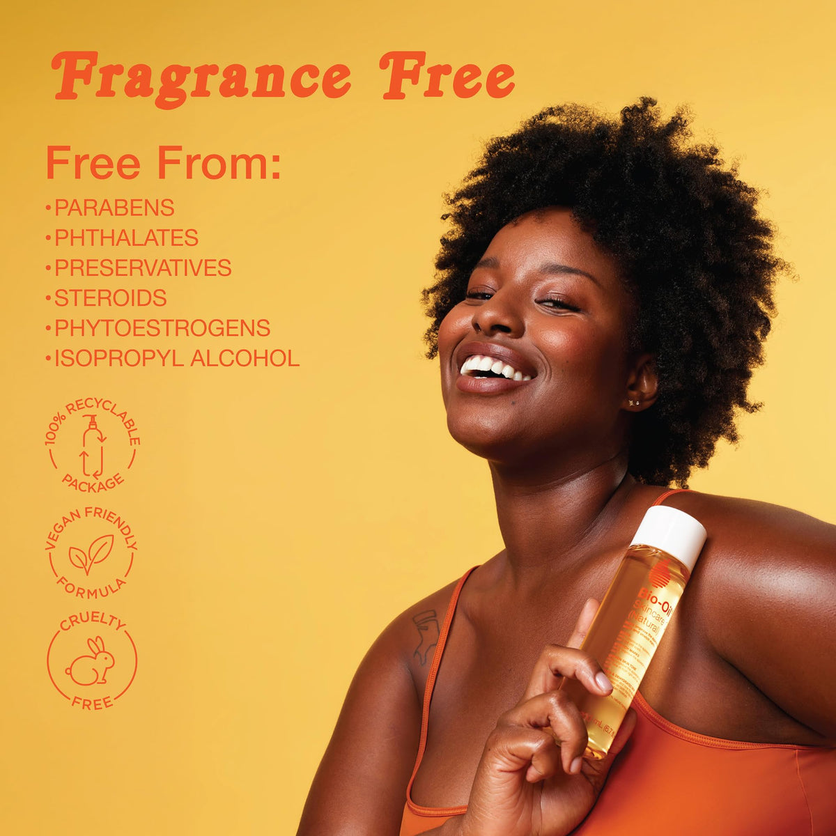 Bio-Oil with rosehip and jojoba, highlights natural ingredients and nourishing benefits