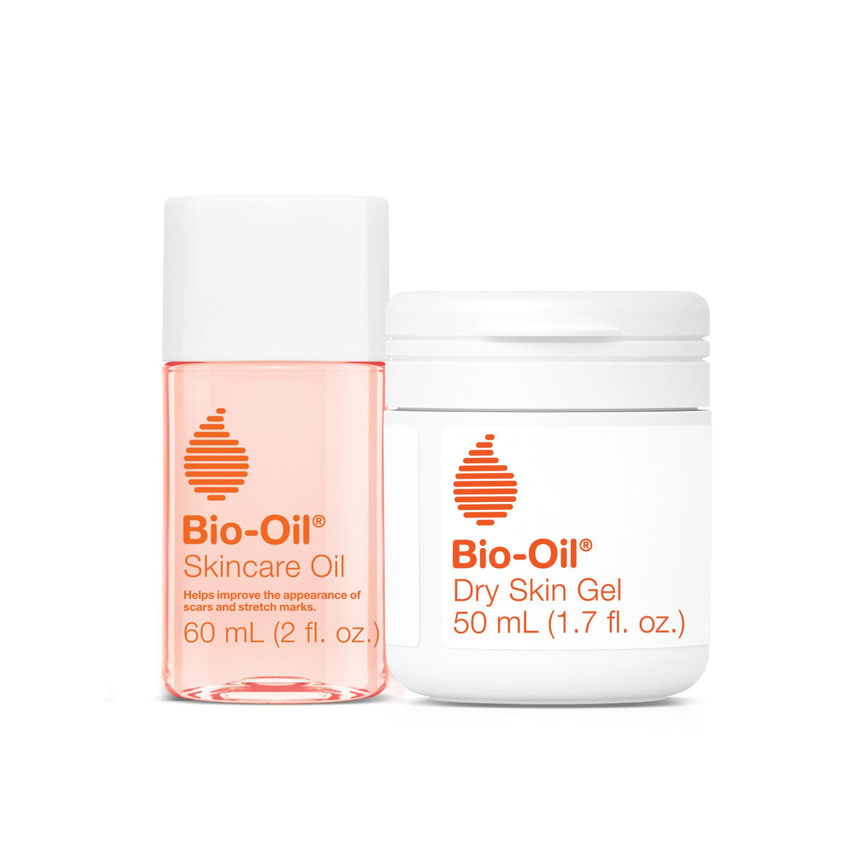 Bio-Oil front packaging showing travel skincare bundle for easy hydration