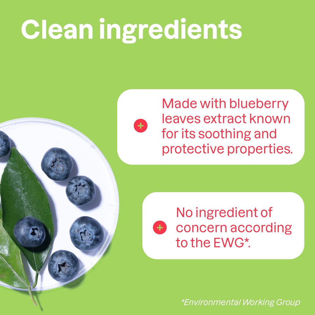 BIO SPECTRA ATTITUDE back label with ingredient list and EWG Verified mark for transparency