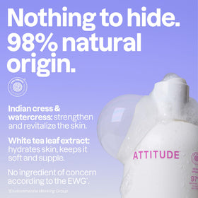 BIO SPECTRA ATTITUDE pump dispensing rich foam for a soothing, bubbly soak