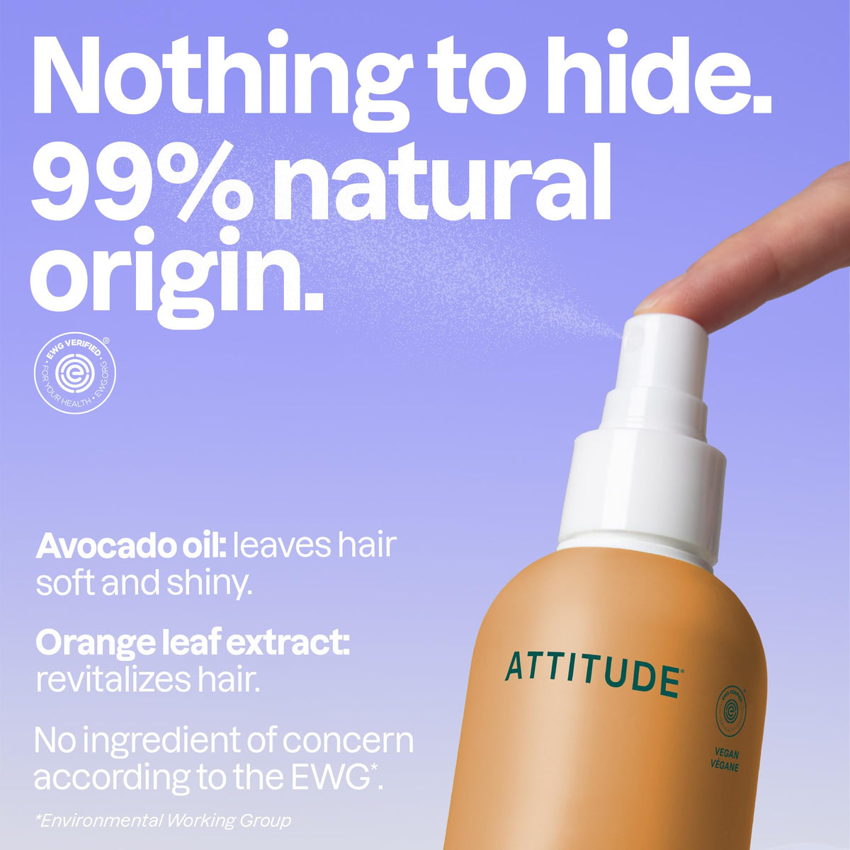 BIO SPECTRA ATTITUDE avocado oil pour highlighting nourishing formula