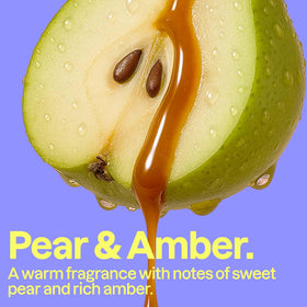 BIO SPECTRA ATTITUDE pear and amber scent still life conveying fresh fragrance