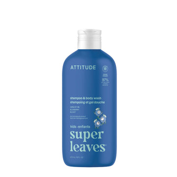 BIO SPECTRA ATTITUDE front bottle showing blueberry label and clean ingredients