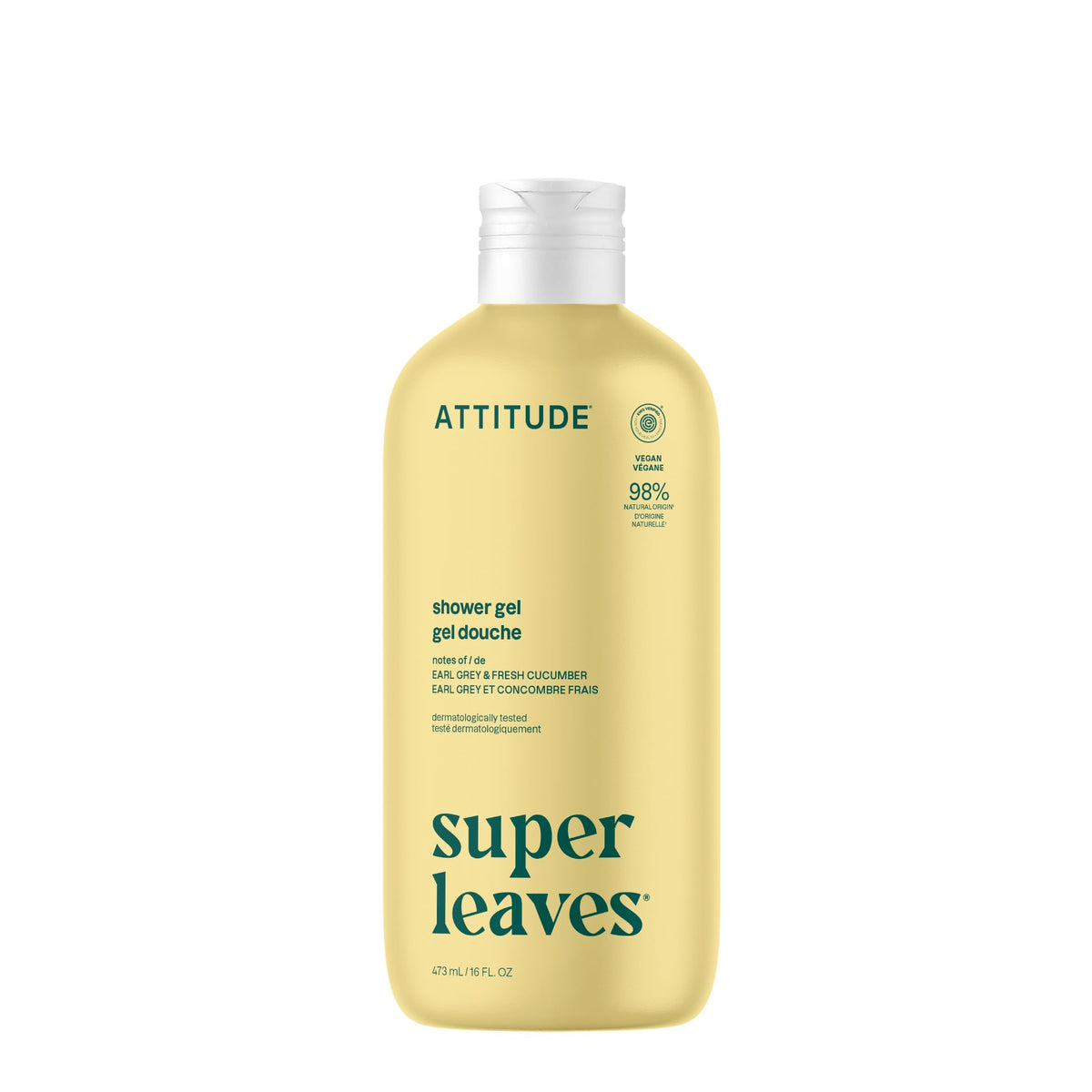 BIO SPECTRA ATTITUDE front bottle showing label and size, promotes clean formulation