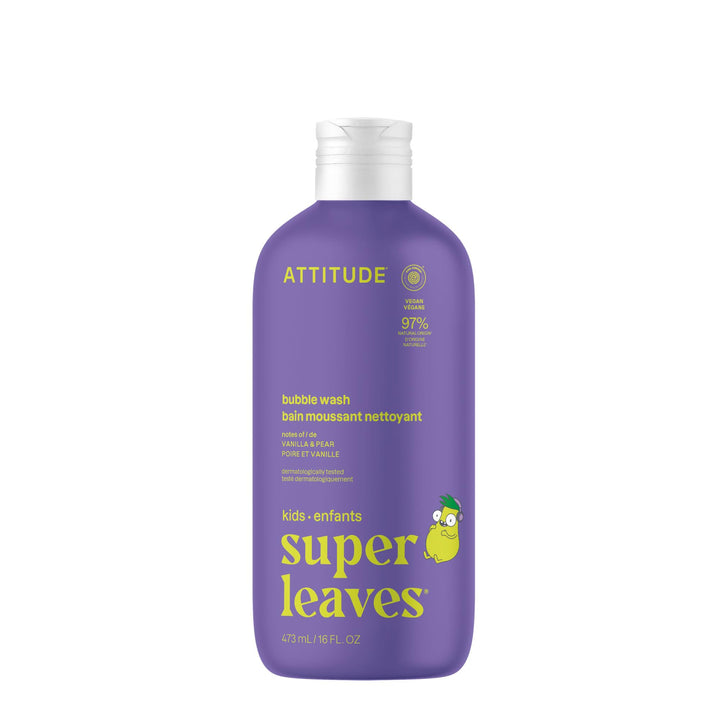 BIO SPECTRA ATTITUDE front label showing product benefits and scent