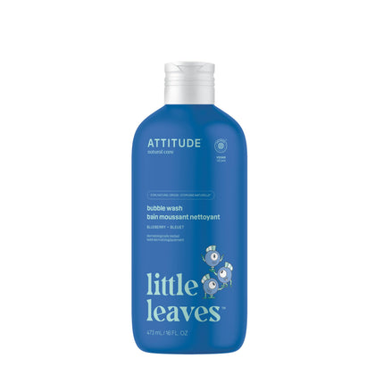 BIO SPECTRA ATTITUDE front bottle showing blueberry bubble wash and family-friendly label