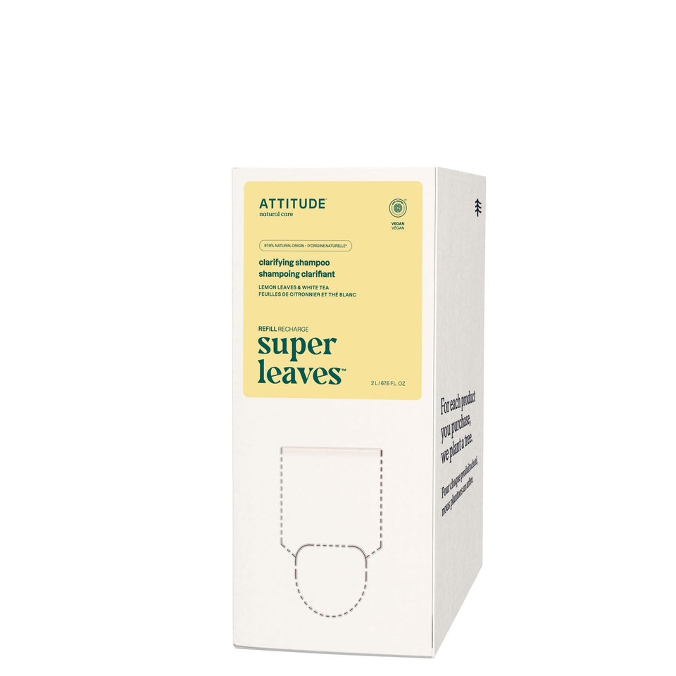 BIO SPECTRA ATTITUDE front packaging showing bulk refill and branding benefit: salon-ready supply