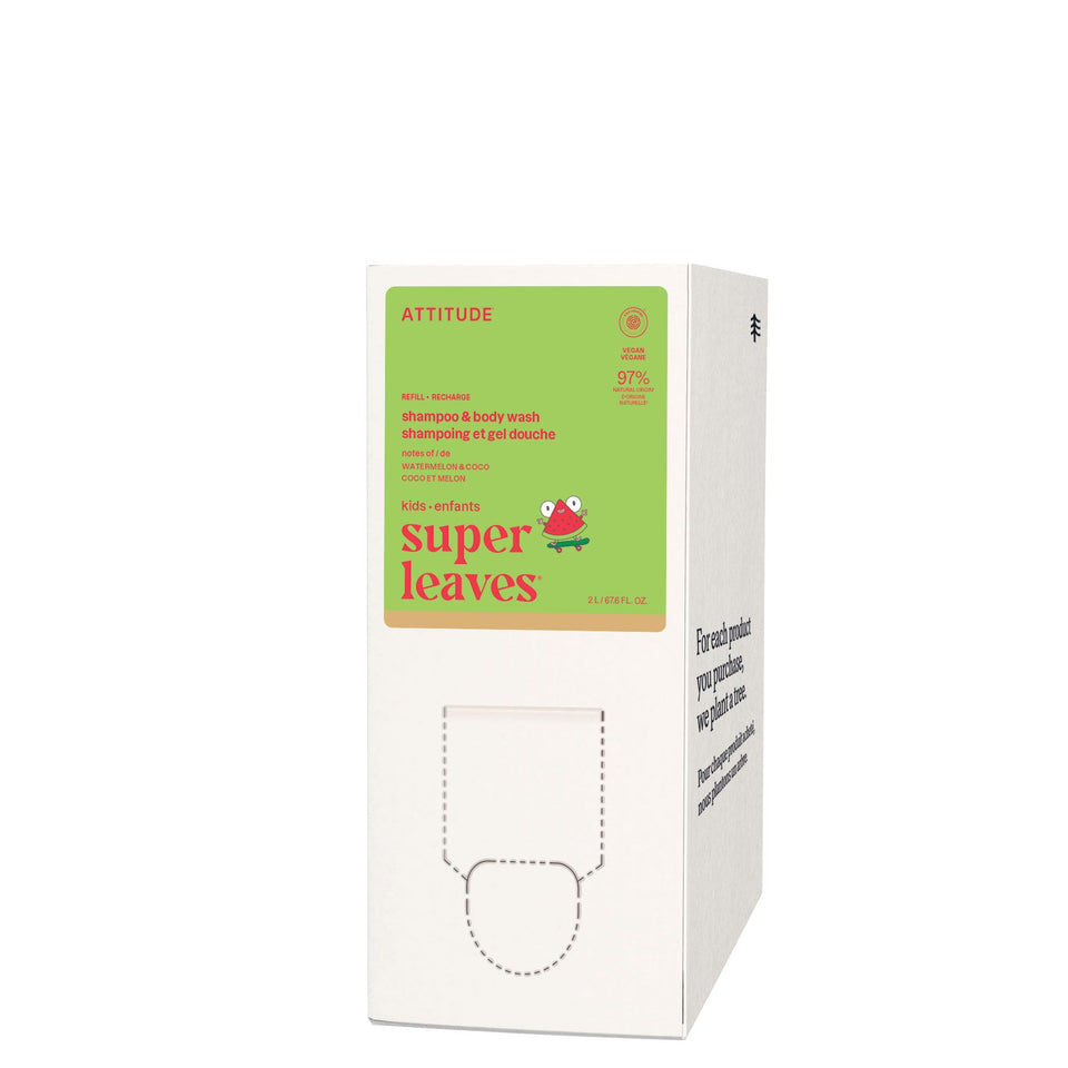 BIO SPECTRA ATTITUDE front packaging showing label and kid-friendly design benefit gentle cleansing