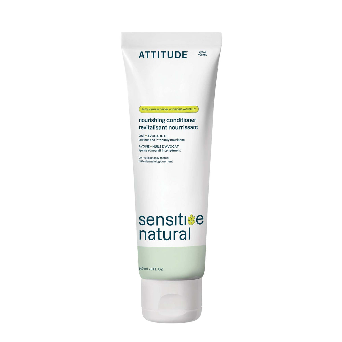 ATTITUDE front packaging showing bottle and label, clear product identity benefit