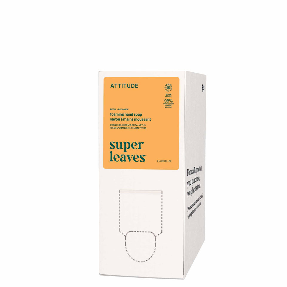 BIO SPECTRA ATTITUDE front pouch showing product and scent benefits