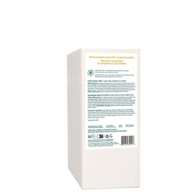 BIO SPECTRA ATTITUDE ingredient badges arranged to show 98% natural-origin and vegan benefit