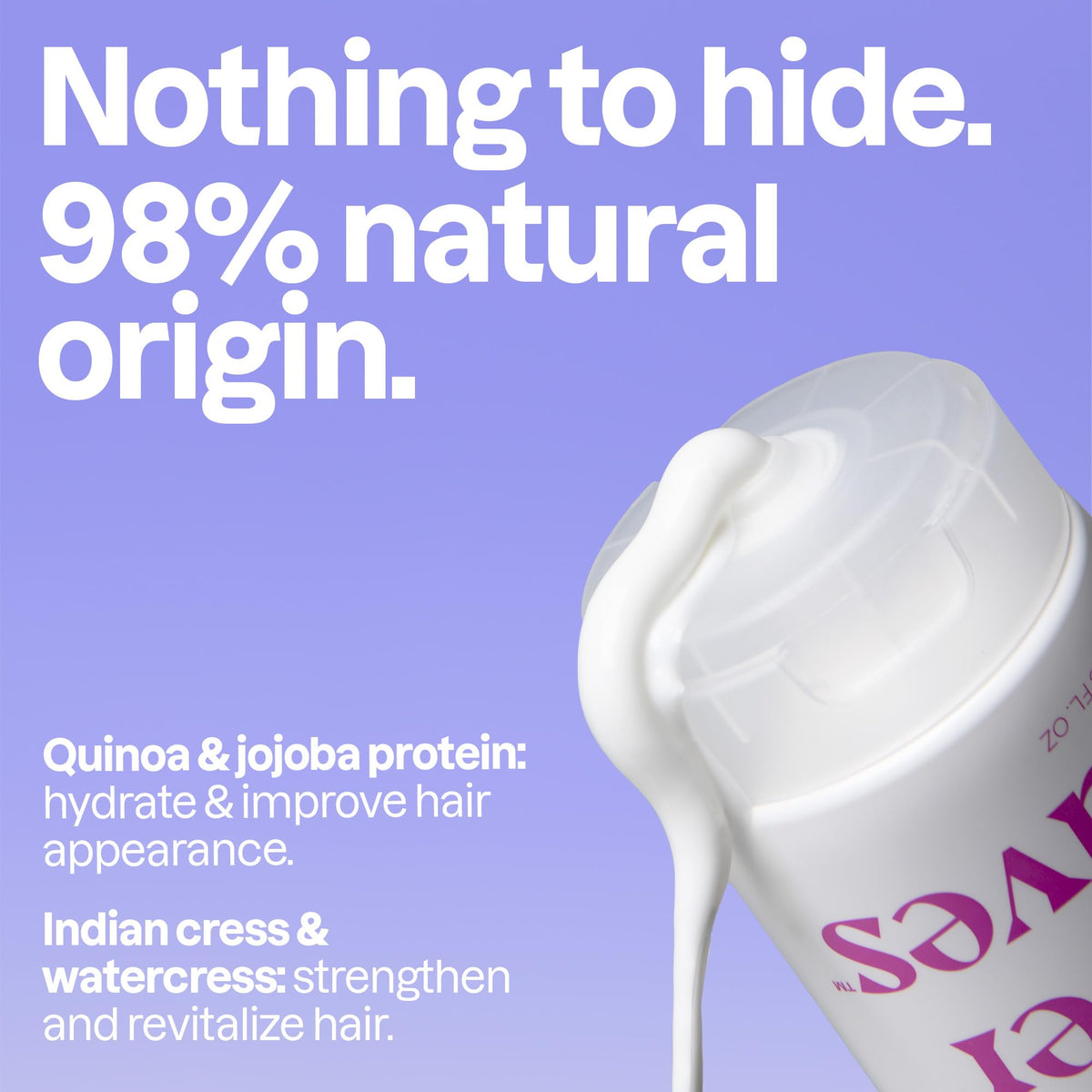 ATTITUDE label close-up highlighting natural ingredients and claims