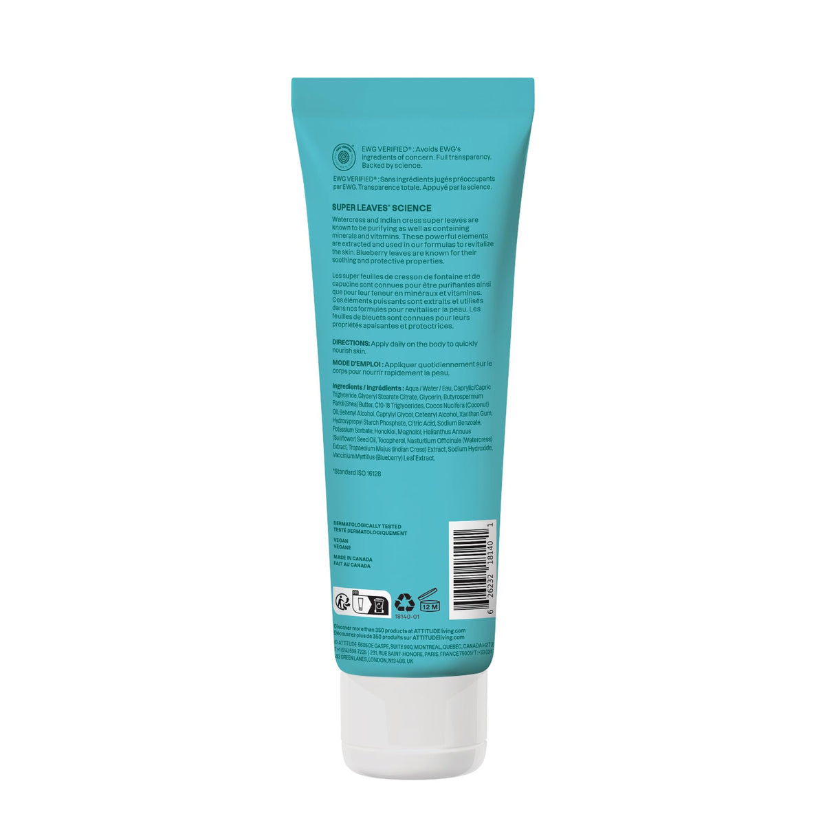 BIO SPECTRA ATTITUDE on bathroom shelf conveying everyday skincare routine