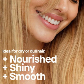 BIO SPECTRA ATTITUDE shampoo pouring and lathering to demonstrate smooth texture and slip