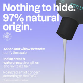 BIO SPECTRA ATTITUDE creamy lather texture on hand, gentle cleansing benefit