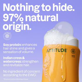 BIO SPECTRA ATTITUDE creamy lather texture for gentle cleansing and lift