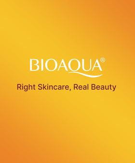 BIOAQUA before and after feet comparison illustrating reduced roughness and improved texture