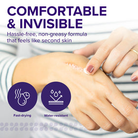 BIOCORNEUM label detail with ingredients and SPF 30 visible for informed users benefit