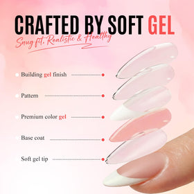 bioday tools included with glue, tabs, file, pad, cuticle pusher