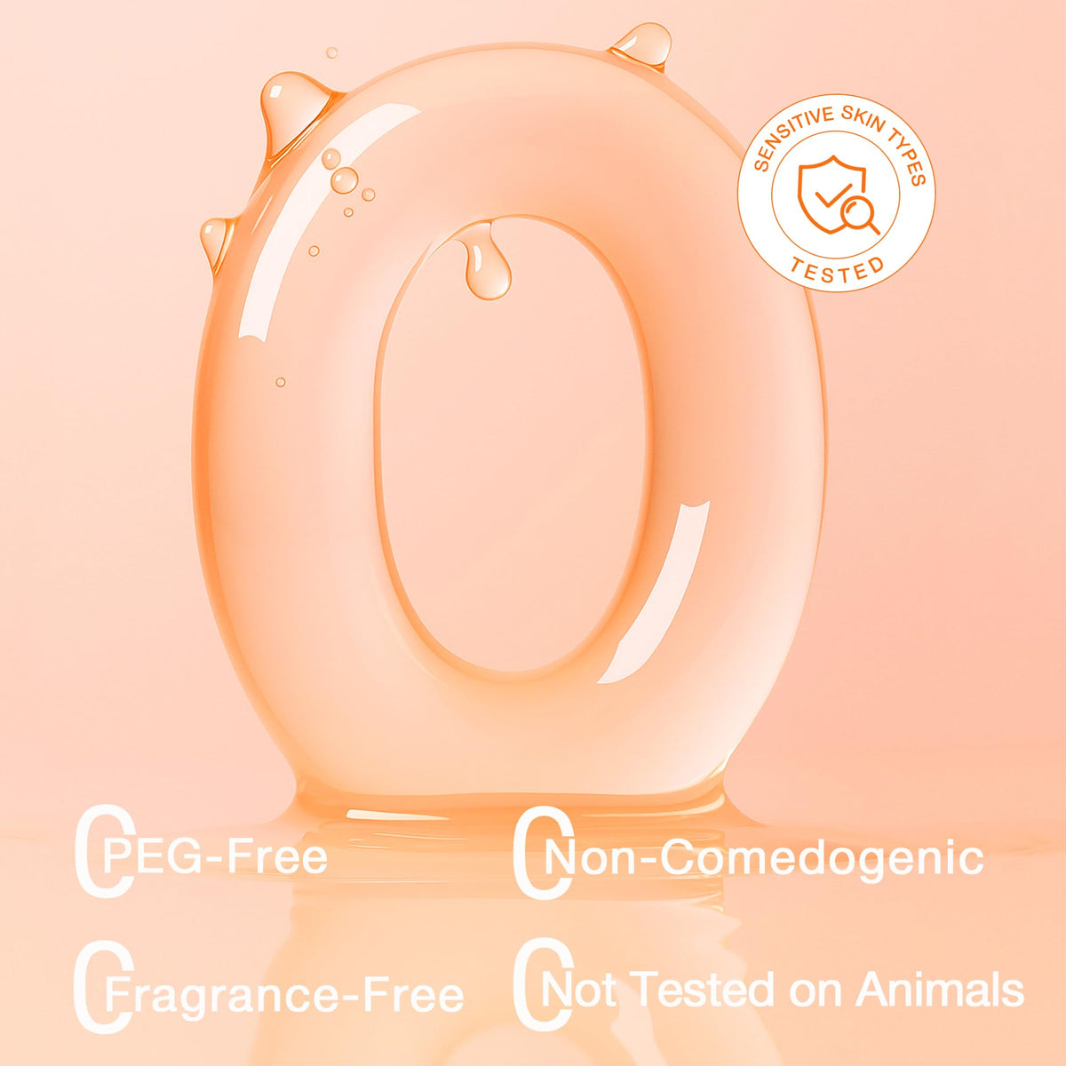 BIODAZZLE mask turning transparent to show moisture release progress
