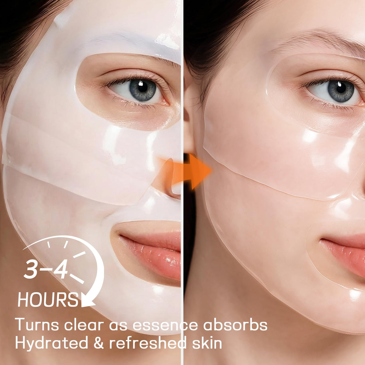 BIODAZZLE gel texture with droplets demonstrating concentrated moisture