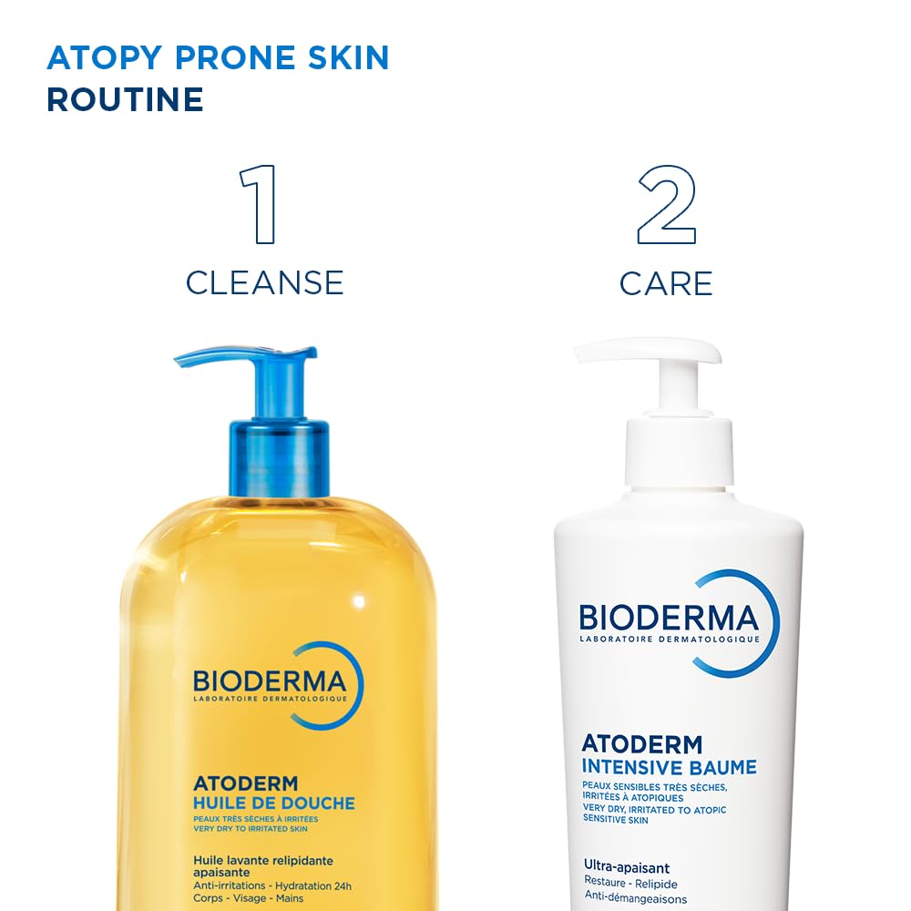 Bioderma jar on bathroom counter illustrating everyday ritual benefit