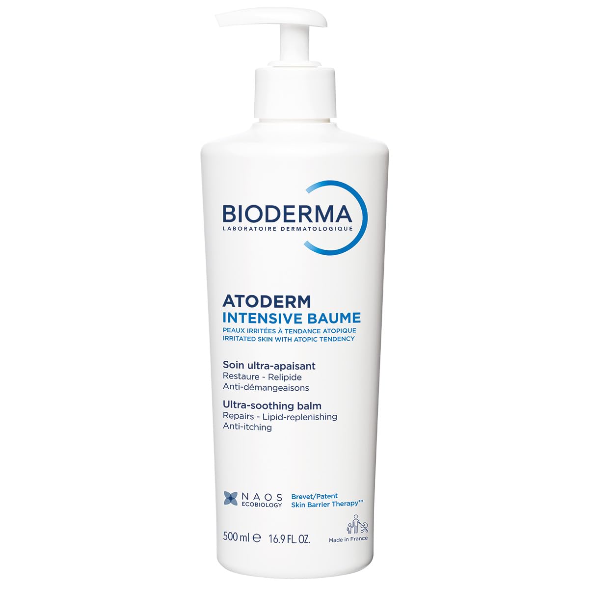 Bioderma front packaging showing product and calming benefit