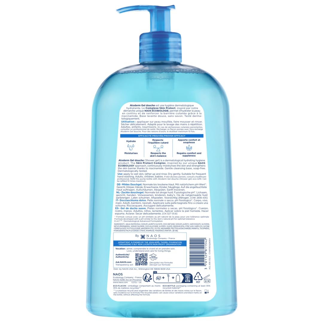 Bioderma creamy foam texture demonstrating gentle, moisturizing cleanse