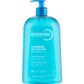Bioderma front packaging showing gentle cleanser benefits and clear labeling