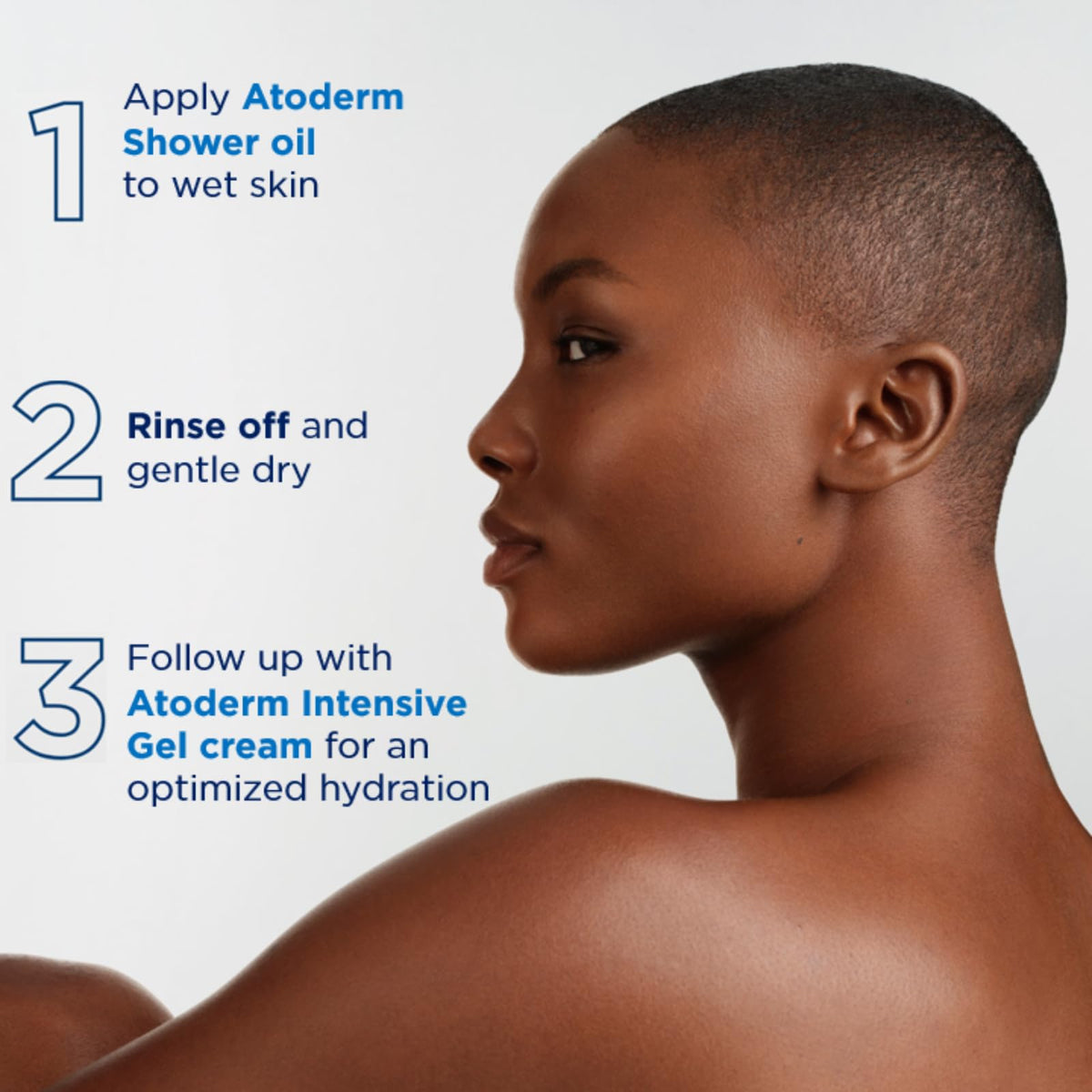 Bioderma Atoderm pump dispensing gel-cream for easy application