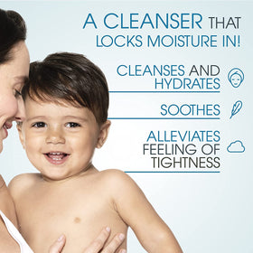 Bioderma atoderm texture on hand showing silky oil that hydrates skin