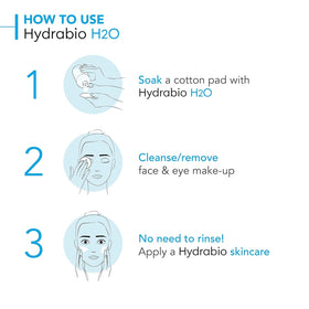 Hand holding Bioderma Hydrabio bottle demonstrating easy application control