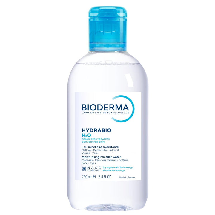Bioderma front bottle showing packaging with clear hydration benefit