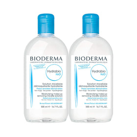 Bioderma Hydrabio H2O front packaging showing large 33.4 fl oz bottle benefit: economical supply