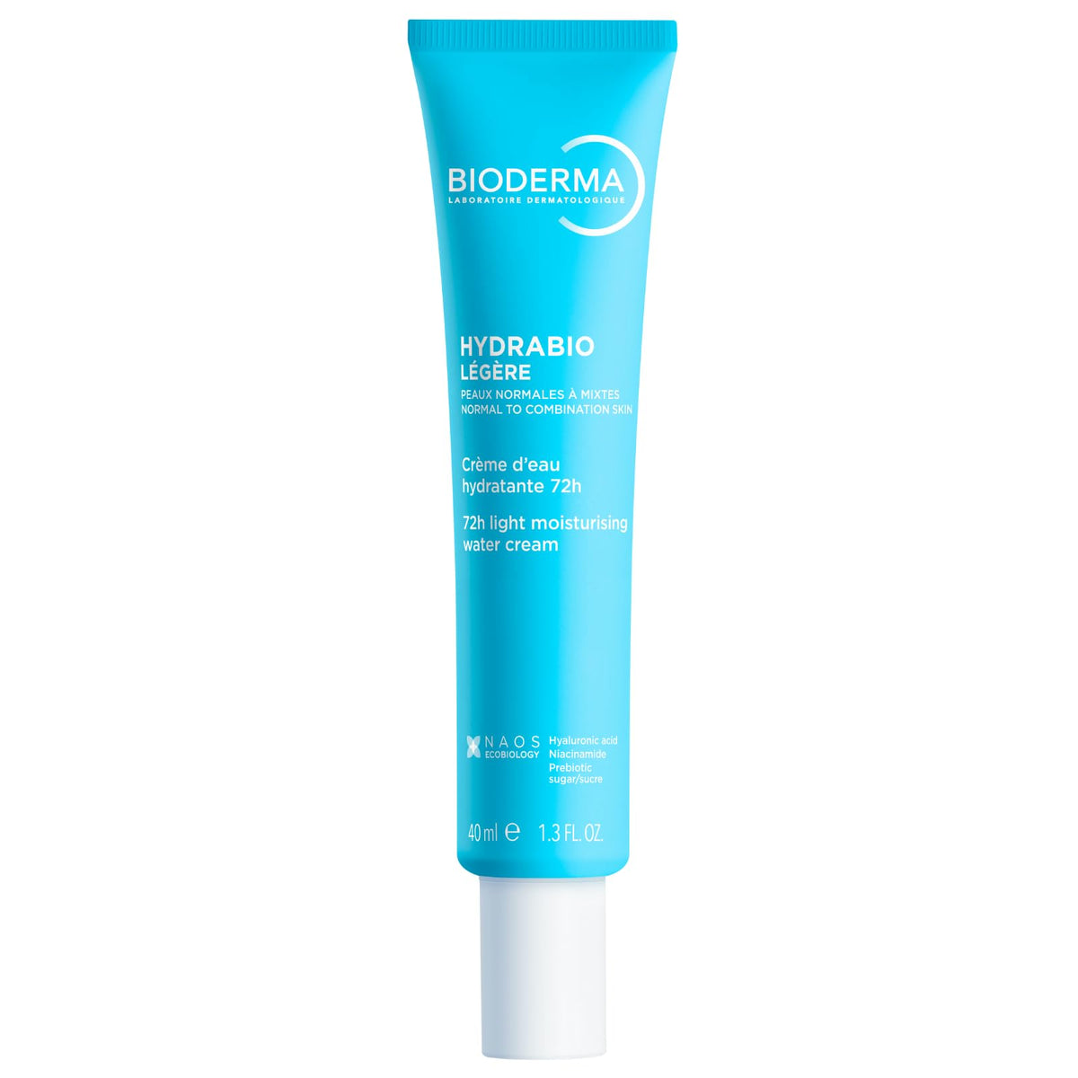 Bioderma open jar top-down view showing gel consistency and freshness benefit