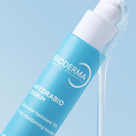 Bioderma dispensing serum from pump to show controlled application advantage