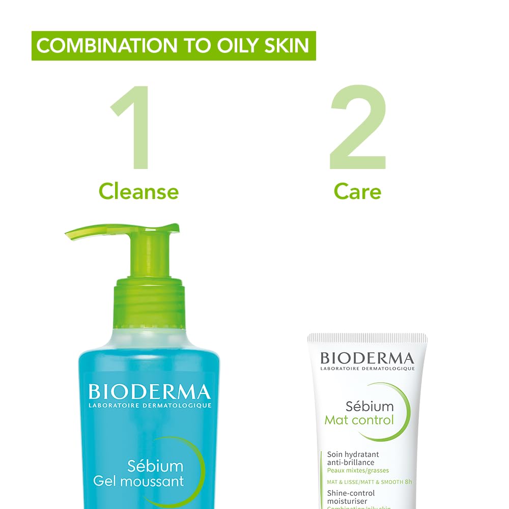 Bioderma pump dispensing gel demonstrating easy controlled application benefit