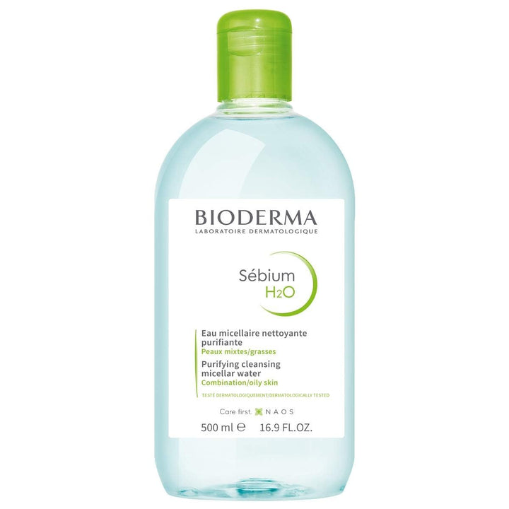 Bioderma Sébium H2O front label showing product name and benefits