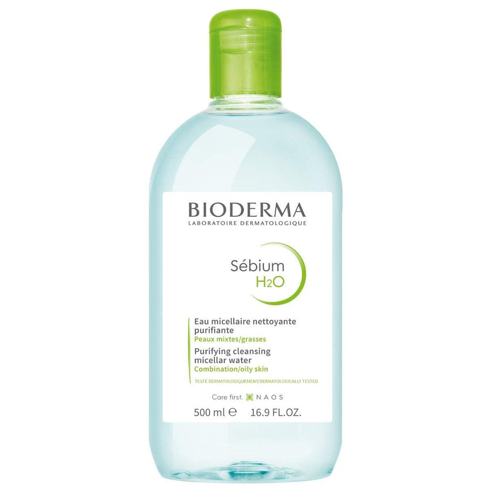Bioderma Sébium H2O front label showing product name and benefits
