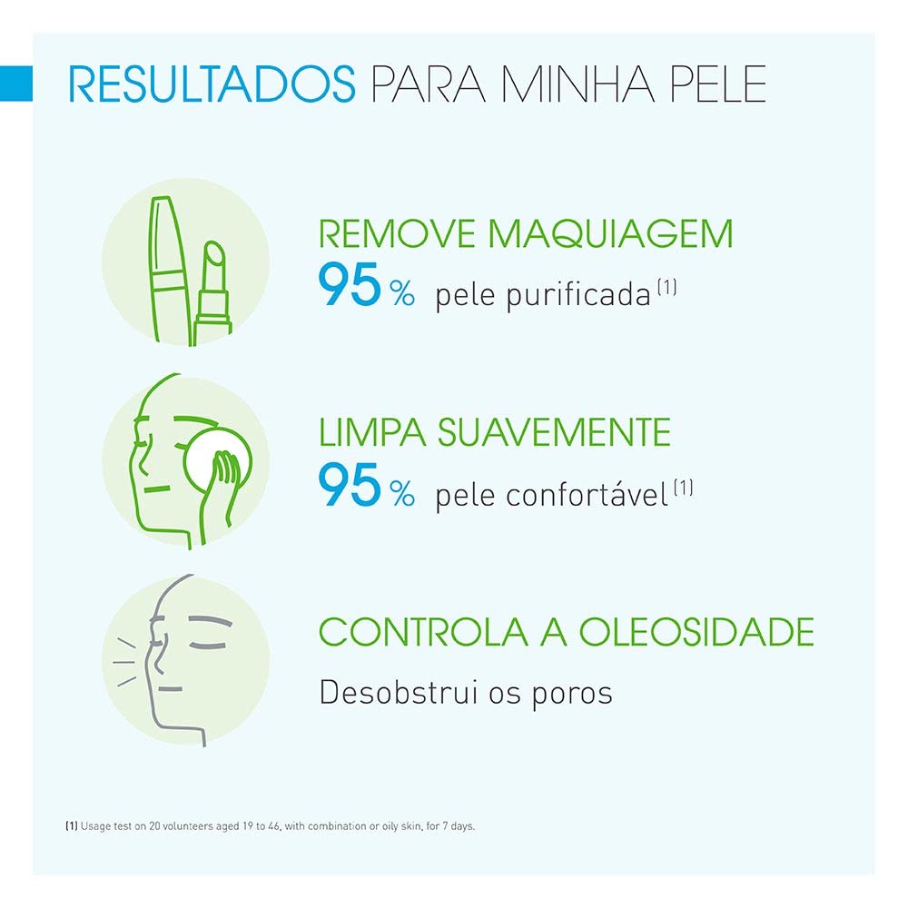 Bioderma Sébium H2O held in hand showing 8.4 oz scale and portability