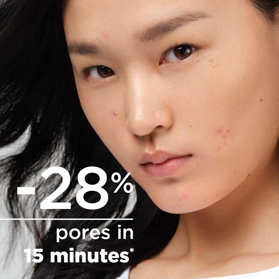 Bioderma product on finger ready to apply for targeted pore control