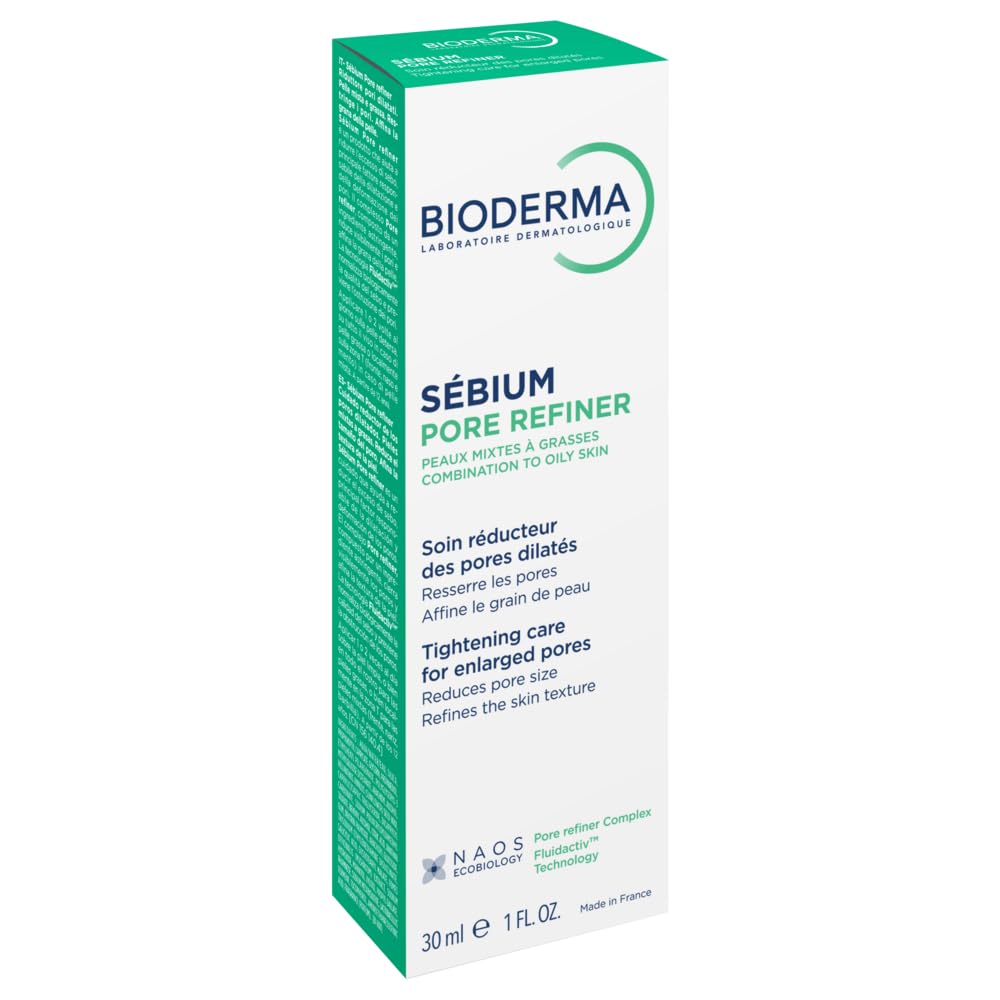 Bioderma cream texture swatch showing smooth, lightweight finish