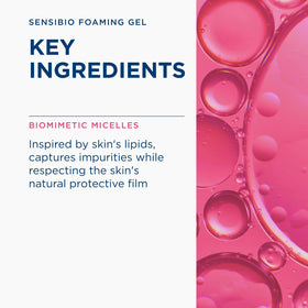 Bioderma Sensibio ingredient close-up highlighting coco-glucoside benefit