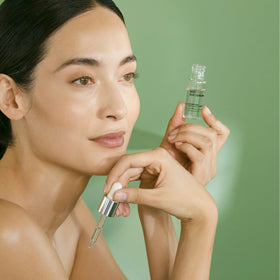 Bioeffect label and ingredients list emphasizing minimalist clean formula transparency