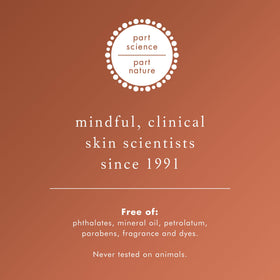 Bioelements application before and after showing smoother skin benefit