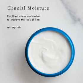 Bioelements Crucial Moisture spatula scooping cream to show hygienic application benefit