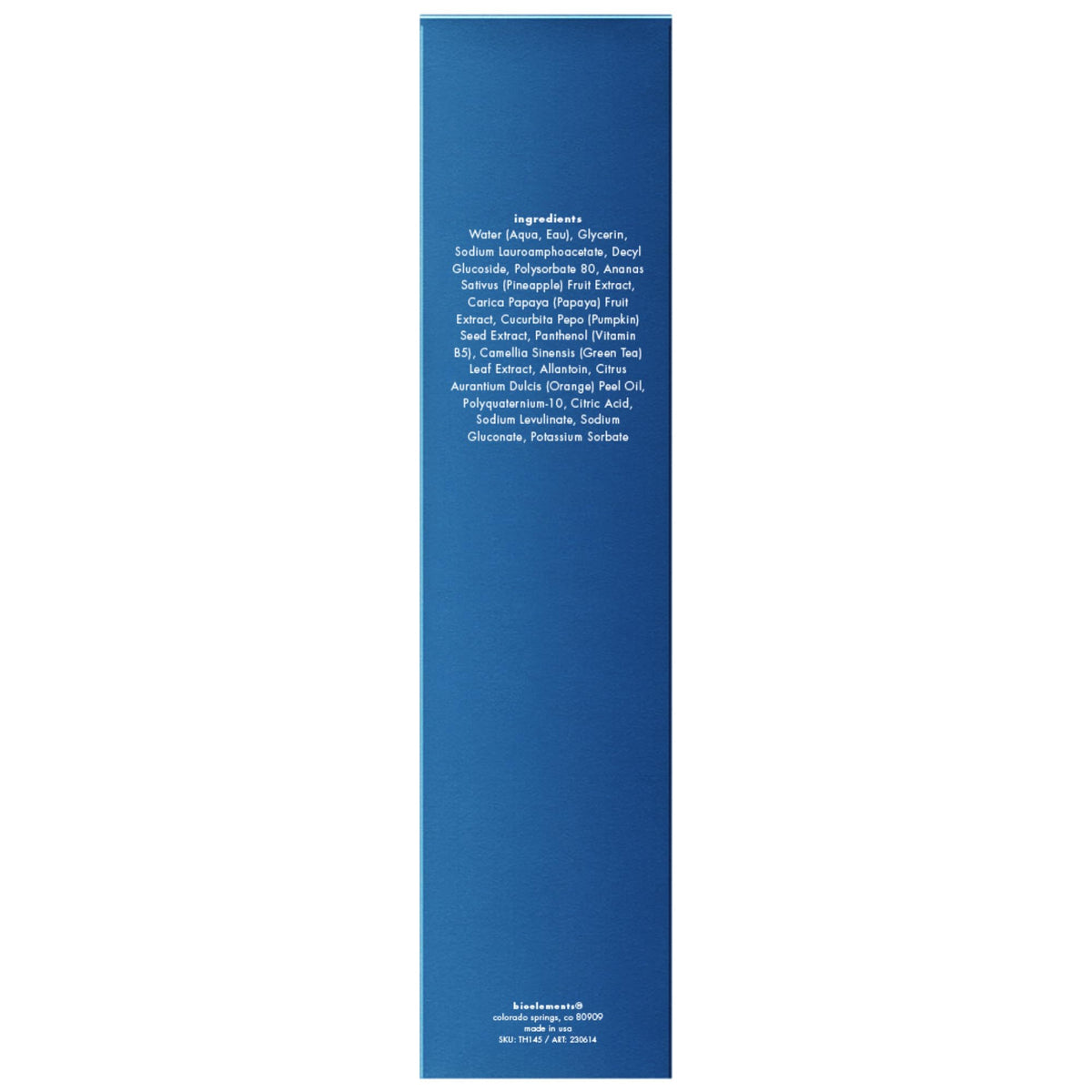 Bioelements pump dispensing foam demonstrating easy application and control