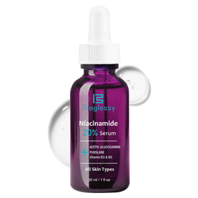 Bioglossy front bottle showing clean design and clear benefits