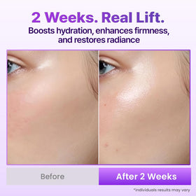 BIOHEAL BOH mist used over makeup giving instant dewy, natural glow